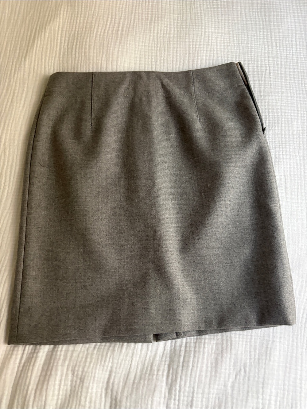 J.Crew Classic Gray Pencil Skirt Size 10